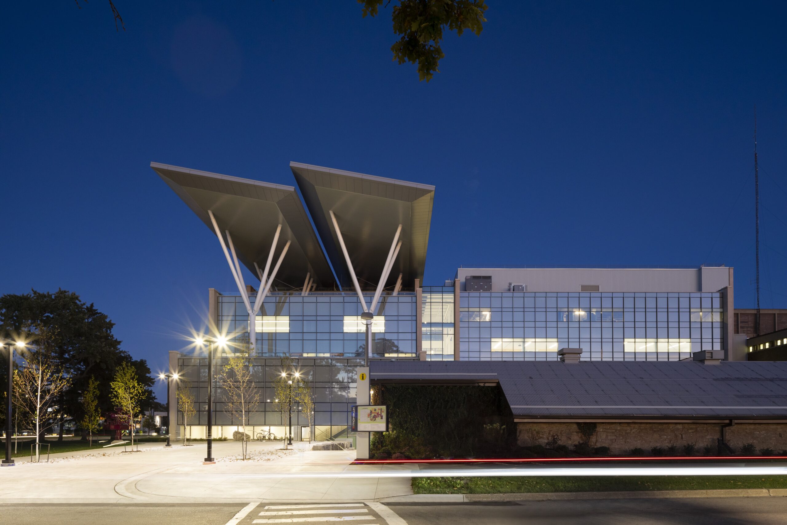 Joyce Centre at night
