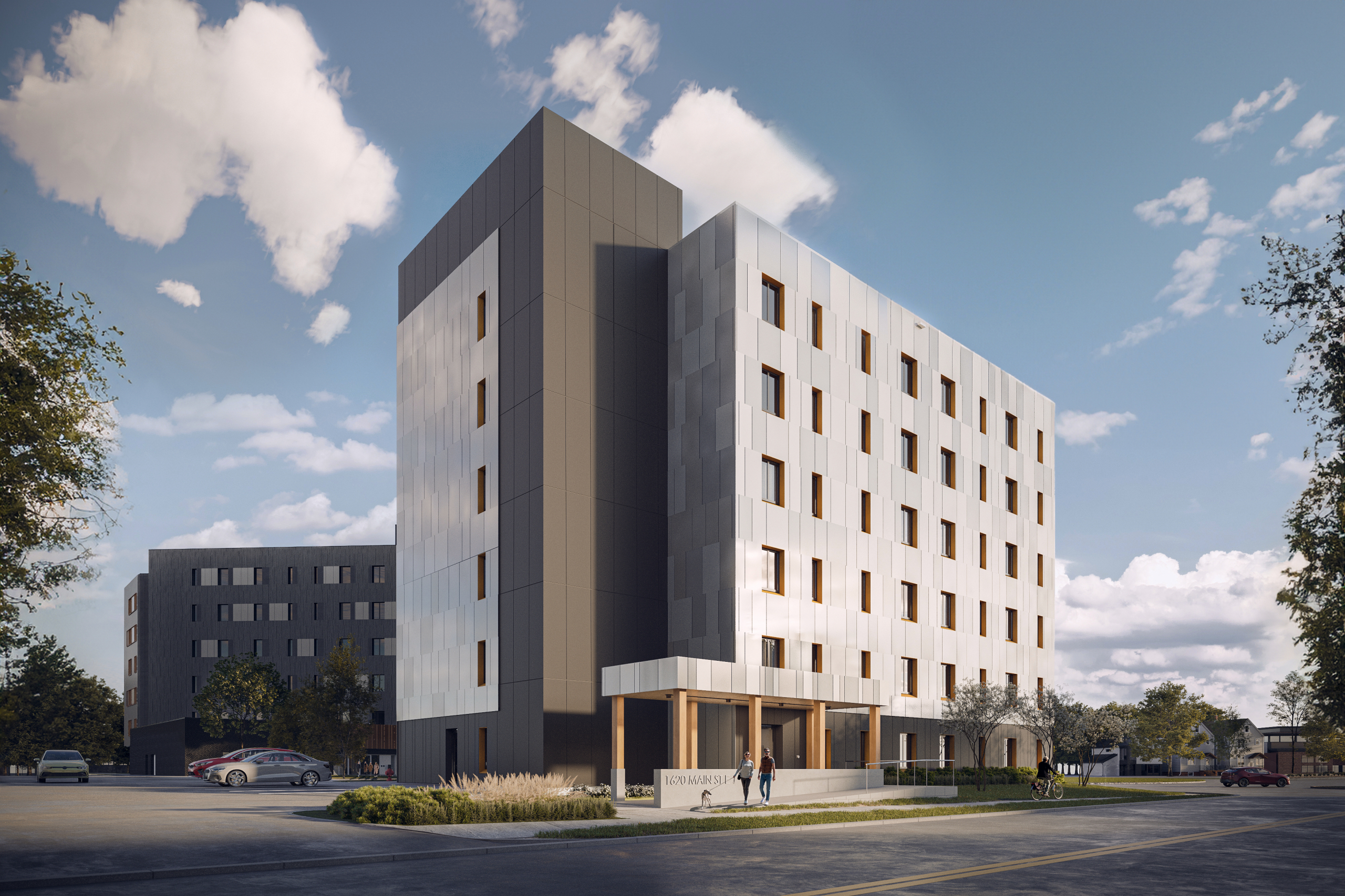 Exterior Rendering - 1620 Main St E