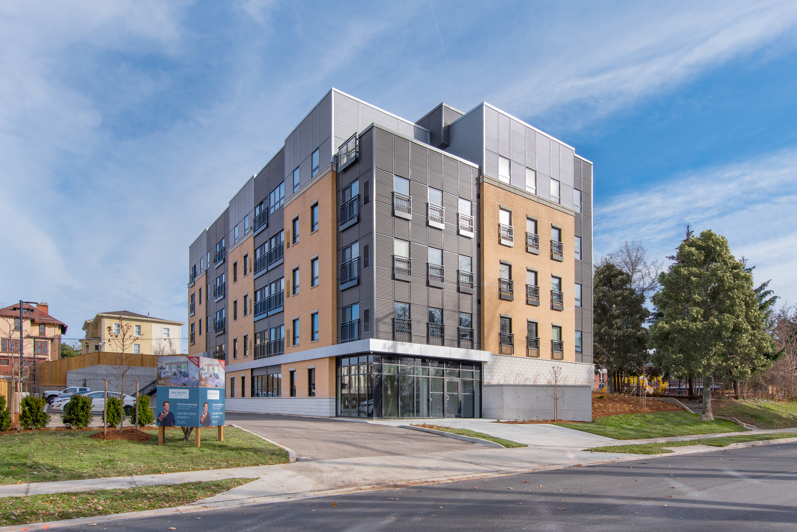 The Walter Apartments Exterior Building