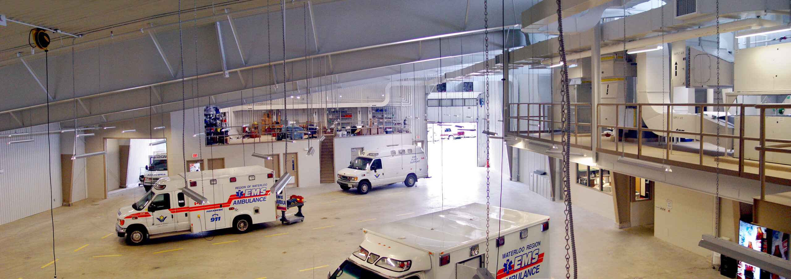 MS Headquarters and Fleet Service Centre in waterloo